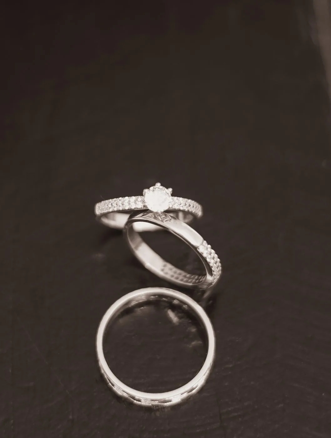Wedding rings detail